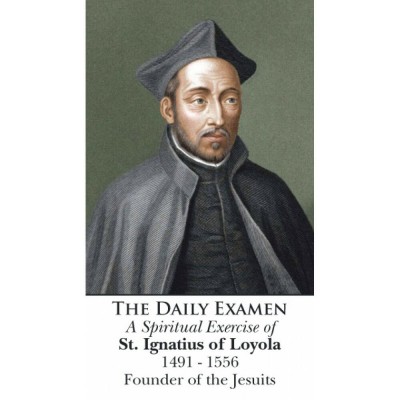 Saint Ignatius of Loyola - Daily Examen Prayer Card (50 pack) - - PC-468 Saint Ignatius of Loyola - Daily Examen Prayer Card (50 pack) - - PC-468