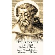 Saint Irenaeus Prayer Card (50 pack)