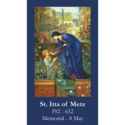 Saint Itta of Metz Prayer Card (50 pack)