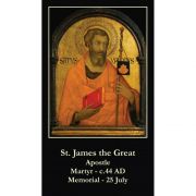 Saint James the Greater Prayer Card (50 pack)