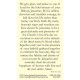 Saint Januarius Prayer Card (50 pack) -  - PC-387
