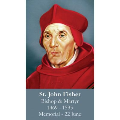 Saint John Fisher Prayer Card (50 pack) -  - PC-411