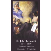50pk Saint John Leonardi Bulk Prayer-Cards (50 pack) 50pk Saint John Leonardi Bulk Prayer-Cards (50 pack)