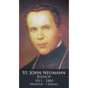 Saint John Neumann Prayer Card (50 pack)
