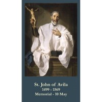 50pk Saint John of Avila Bulk Prayer-Cards (50 pack)
