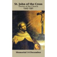50pk Saint John of the Cross Bulk Prayer-Cards (50 pack)