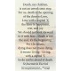 Saint Josemaria Escriva- Death is Not the End Prayer Card (50 pack) - - PC-498 Saint Josemaria Escriva- Death is Not the End Prayer Card (50 pack) - - PC-498