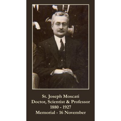 Saint Joseph Moscati Prayer Card (50 pack) -  - PC-206