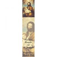 Saint Joseph Novena Bookmark (50 pack)