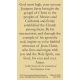 Saint Junipero Serra Prayer Card (50 pack) -  - PC-340