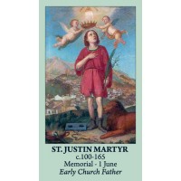50pk Saint Justin Martyr Bulk Prayer-Cards (50 pack) 50pk Saint Justin Martyr Bulk Prayer-Cards (50 pack)