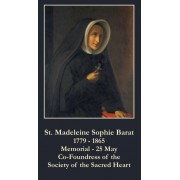 50pk Saint Madeleine Sophie Barat Bulk Prayer-Cards (50 pack)