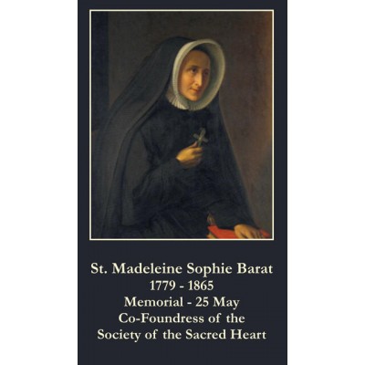 Saint Madeleine Sophie Barat Prayer Card (50 pack) -  - PC-246