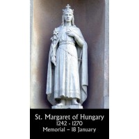 50pk Saint Margaret of Hungary Bulk Prayer-Cards (50 pack) 50pk Saint Margaret of Hungary Bulk Prayer-Cards (50 pack)