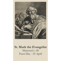 50pk Saint Mark Bulk Prayer-Cards (50 pack) 50pk Saint Mark Bulk Prayer-Cards (50 pack)