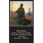Saint Maron Prayer Card (50 pack)