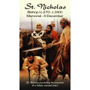 Saint Nicholas Prayer Card (50 pack)