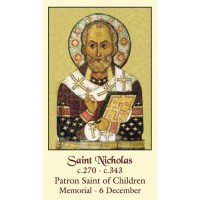 50pk Saint Nicholas Prayer for Children Bulk Holy Prayer-Card (50 pack) 50pk Saint Nicholas Prayer for Children Bulk Holy Prayer-Card (50 pack)