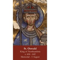 50pk Saint Oswald Bulk Prayer-Cards (50 pack)