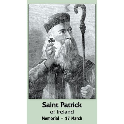 Saint Patrick Prayer Card (50 pack) -  - PC-49