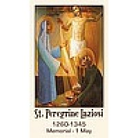 50pk Saint Peregrine Bulk Prayer-Cards (50 pack)