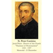 Saint Peter Canisius Prayer Card (50 pack)