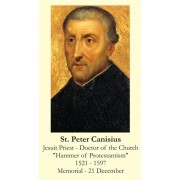 50pk Saint Peter Canisius Bulk Prayer-Cards (50 pack)