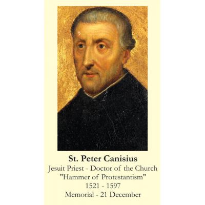 Saint Peter Canisius Prayer Card (50 pack) -  - PC-356