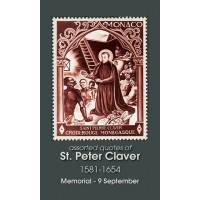 50pk Saint Peter Claver Bulk Prayer-Cards (50 pack) 50pk Saint Peter Claver Bulk Prayer-Cards (50 pack)