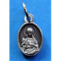 50pk Saint Philomena Patron Saint Bulk Prayer Charm//Medal/Pendant (50 pack)