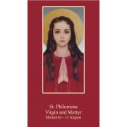 Saint Philomena Prayer Card (50 pack)