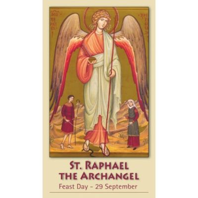 Saint Raphael the Archangel Prayer Card (50 pack) -  - PC-106