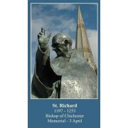 Saint Richard Prayer Card (50 pack)