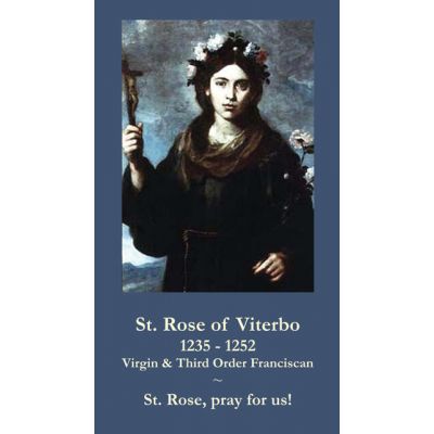 Saint Rose of Viterbo Prayer Card (50 pack) -  - PC-300