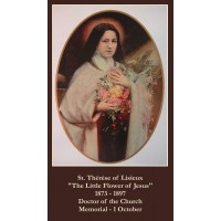 50pk Saint Therese Novena Bulk Prayer-Cards (50 pack) 50pk Saint Therese Novena Bulk Prayer-Cards (50 pack)