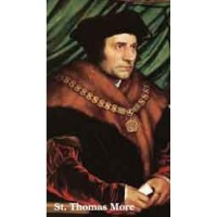 50pk Saint Thomas More Bulk Prayer-Cards (50 pack)