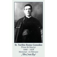 50pk Saint Toribio Romo Gonzalez Bulk Prayer-Cards (50 pack) 50pk Saint Toribio Romo Gonzalez Bulk Prayer-Cards (50 pack)