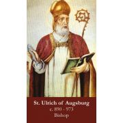 Saint Ulrich of Augsburg Prayer Card (50 pack)