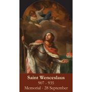 Saint Wenceslaus Prayer Card (50 pack)