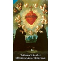 50pk Saints Aloysius Gonzaga & Ignatius of Loyola Bulk Prayer-Cards (50 pack)