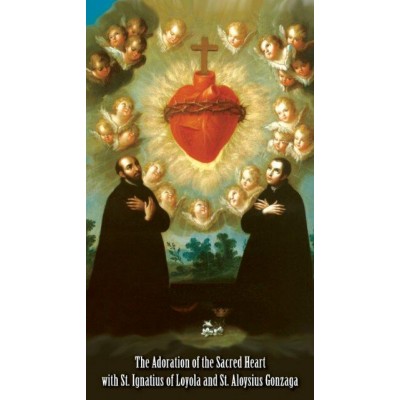Saints Aloysius Gonzaga & Ignatius of Loyola Prayer Card (50 pack) - - PC30 Saints Aloysius Gonzaga & Ignatius of Loyola Prayer Card (50 pack) - - PC30