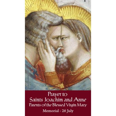 Saints Anne & Joachim Prayer Card (50 pack) -  - PC-41