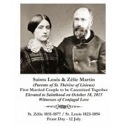 Saints Louis & Zelie Martin Canonization Holy Card (50 pack)