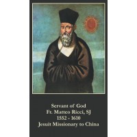 50pk Servant of God - Fr Matteo Ricci Bulk Prayer-Cards (50 pack)