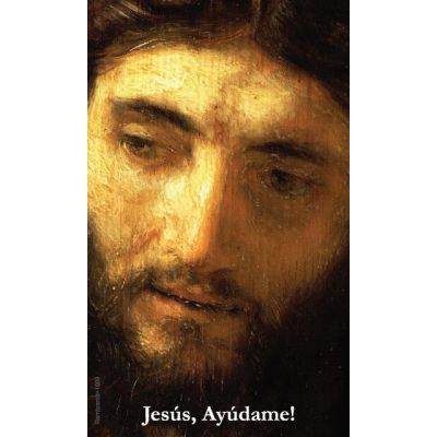 Spanish Jesus - Ayudame! Holy Card (50 pack) -  - PC-585