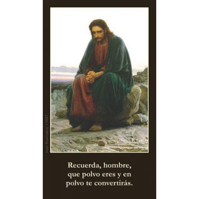 Spanish Lenten Prayer Card (50 pack) -  - PC-359