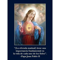 50pk Spanish Morning Offering Bulk Prayer-Cards (50 pack) 50pk Spanish Morning Offering Bulk Prayer-Cards (50 pack)