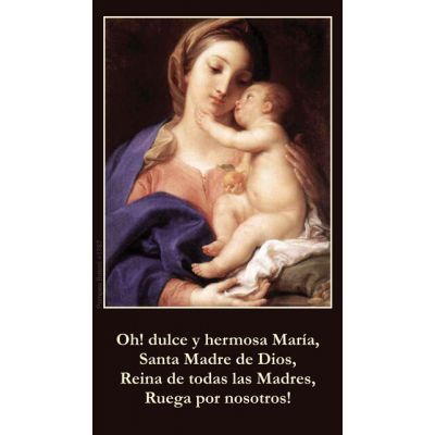 Spanish Mother s Day Prayer Card (50 pack) -  - PC-366