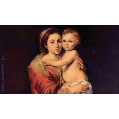 Spanish Mysteries of the Rosary Prayer Cards (50 pack) - - PC-324 Spanish Mysteries of the Rosary Prayer Cards (50 pack) - - PC-324