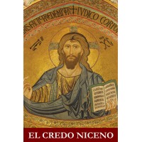 50pk Spanish Nicene Creed Bulk Prayer-Cards (Christ Pantocrator Icon) (50 pack)